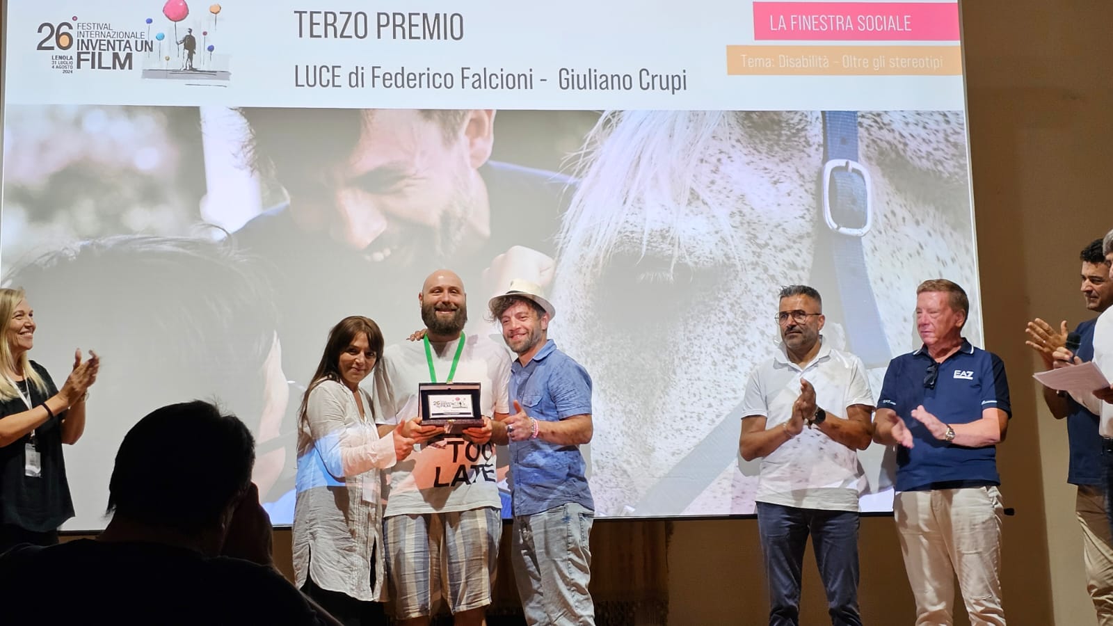 Giuliano Crupi - premiazione